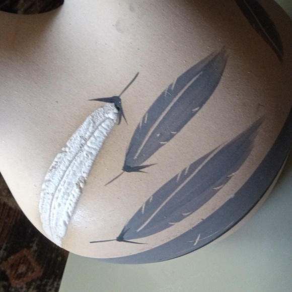 Wedding/Fertility Vase Large Authentic Native American Artist - Picture 9 of 14